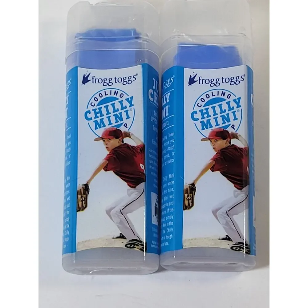2 Packs of Blue Chilly Mini Cooling Wrap By Frogg Toggs 3